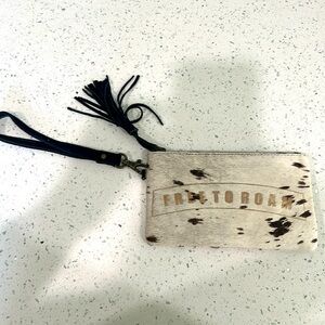 Free to roam wristlet